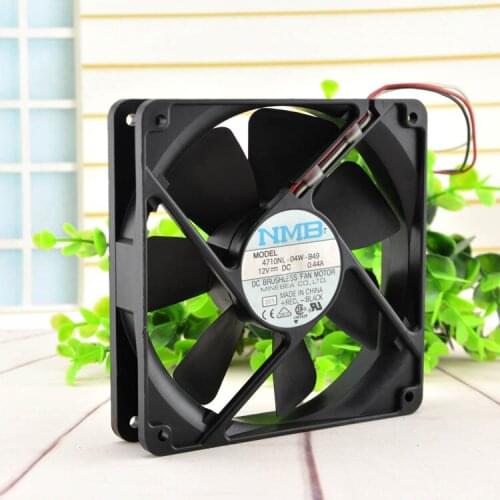 4710NL-04W-B49 DC 12V 0.44A 3-Wires 120x120x25mm Server Cooler cooling Fan