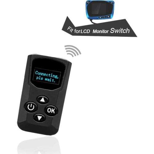 Black Remote Control Controller LCD Disaplay English Version for 12v Diesel Air Car Heater LCD Monitor Switch