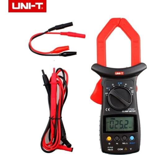 UNI-T UT206 3999 Count Auto Range DMM Digital Clamp Multimeters W/ Temperature Test Multimetro LCR Meter