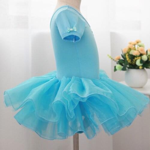 Kids Wedding Dress Dress Gymnastic Leotard Ballet Tutu Dance Leotard Girls Ballet Clothes Children Swan Lake Ballet Costumes