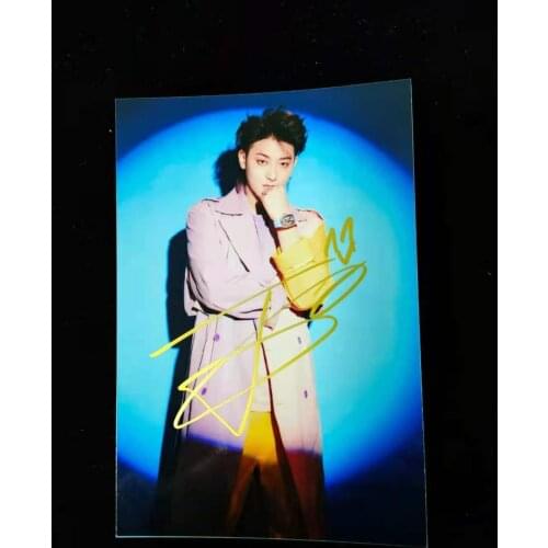 TAO Z.TAO autographed authentic signed with pen photo picture 4*6 gifts Chinese Singer 042020