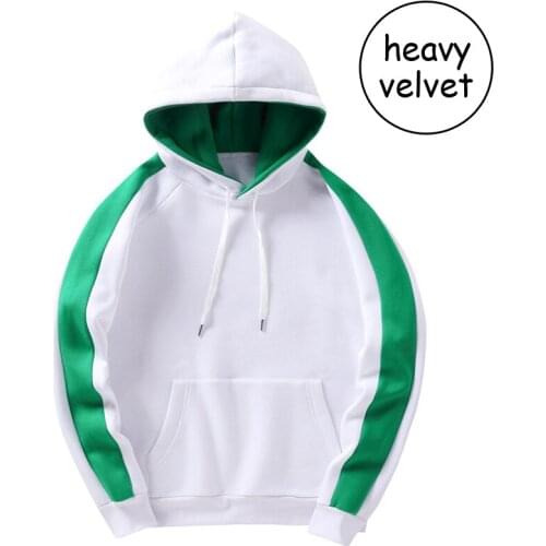 PARKLEES 2021 Pull Cotton Hoodie Men Oversize Casual Colorblock Stylish Japanese Streetwear Harajuku Unisex Sweatshirts