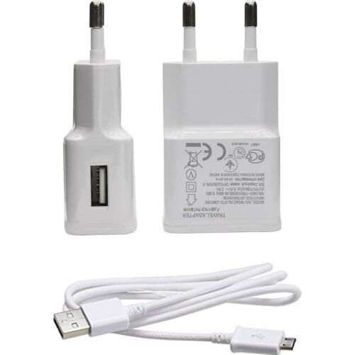 US EU Plug Wall Charger 1M Micro USB Charging Cable for Huawei Xiaomi Redmi S2 6A NOTE 6 pro Samsung A50 A30 J4 J6 PLUS A7 2018