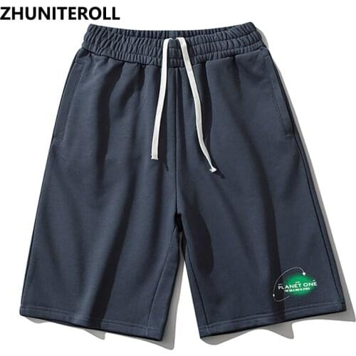 Hipster Solid Casual Cotton Shorts For Men Hip Hop Streetwear Harajuku Baggy Joggers Shorts Summer Men Track Short Sweatpant