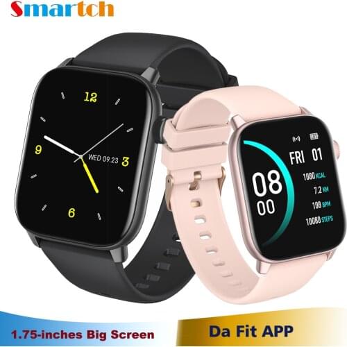 696 New KW76 Smart Watch 1.75inch Full Screen IP68 Waterproof Men Women Watch Heart Rate DIY Face Fitness Watches For Android IO