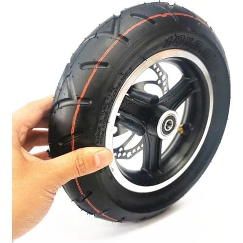 10 Inch Wheel 10x3.0 10x3.0-6 Tires Thickened Widened Electric scooter Rubber 10mm Bearing