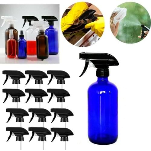 12 Pcs Trigger Sprayer Spray Bottle Nozzle Head - 28/410 Neck Bottle Size