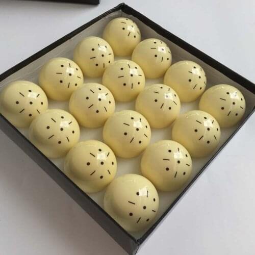 16pcs/set Billiard Snooker Training balls Professional Design Snooker game 52.4mm Snooker CUE balls for Snooker Coach balls