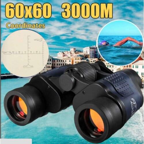 High Clarity Telescope 60X60 Binoculars Hd 10000M High Power For Outdoor Hunting Optical Lll Night Vision binocular Fixed Zoom