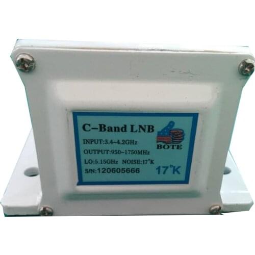High Gain 65dB Low noise 17K Digital HDTV C-Band lnb Single polarity stand by OEM