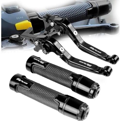 For SUZUKI SV650 SV 650 1999-2016 SV-650 Brake Clutch Lever Extendable Adjustable Motorcycle Accessories Hand Grip Handlebar