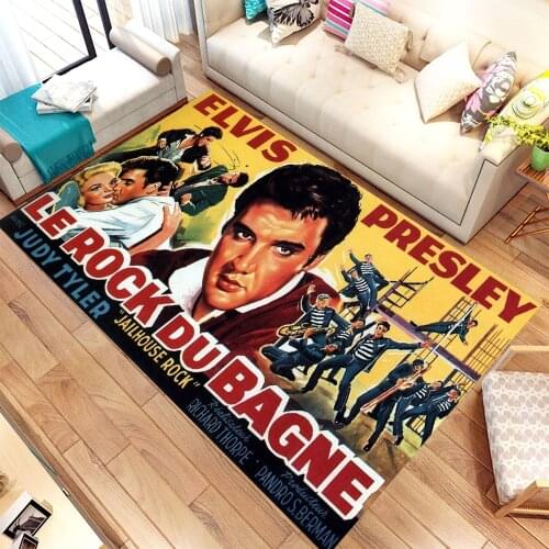 Elvis Rug, New Fashion Rugs, Living Room Rug, Modern Rug, Home Decor Rugs, Fan Rugs, 3d Print Rug, Kids Room Rugs,sm216