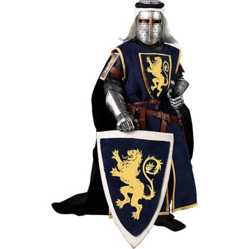 FIRE PHOENIX FP004 1/6 KNIGHT TEMPLAR Male Figure Model 12'' Soldier Action Body Doll Full Set Toys for Collection In Stock