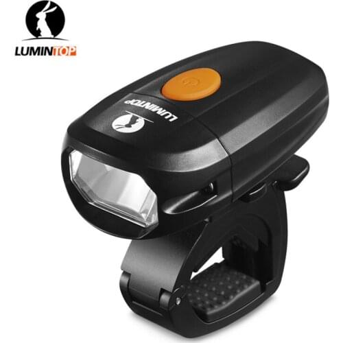 LUMINTOP C01 Usb Rechargeable Anti-glare Bike Light 360-degree rotatable Cycling light with Detachable and adjustable bike mount