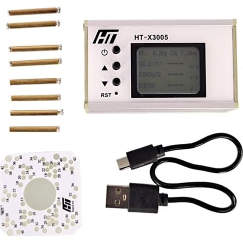 HT-X3005 Speed Meter Ball Velocity Energy Measurement Chronograph Speed Tester with Backlight LCD