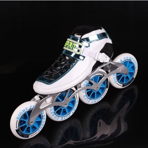 2020 SPIRIT Speed Skate Inline Skates 4 x 90 100 110mm Carbon Fiber Professional Competition Racing Skating Zip Japy Patines