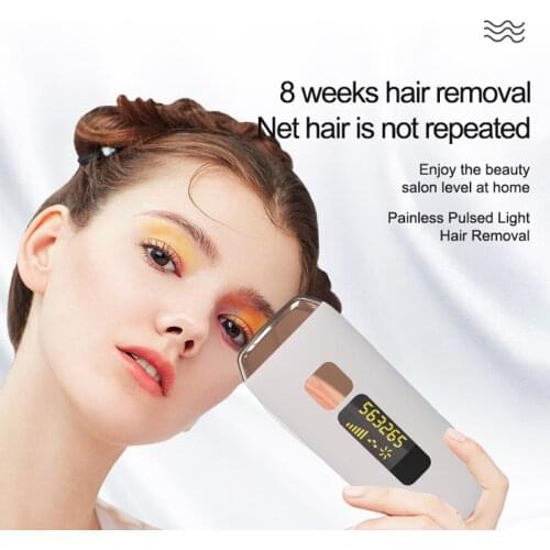 Laser Epilator Permanent IPL Hair Removal Painless electric Epilator 500000 flashHair Removal System for women bikini facial