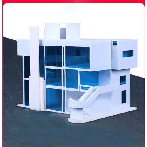 1/100 scale sand table material architectural model DIY scene Smith House model (material package)