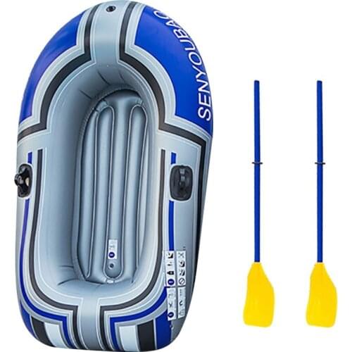 New Inflatable Rowing Boat Canoe Kayak Dinghy With Paddle Oars
