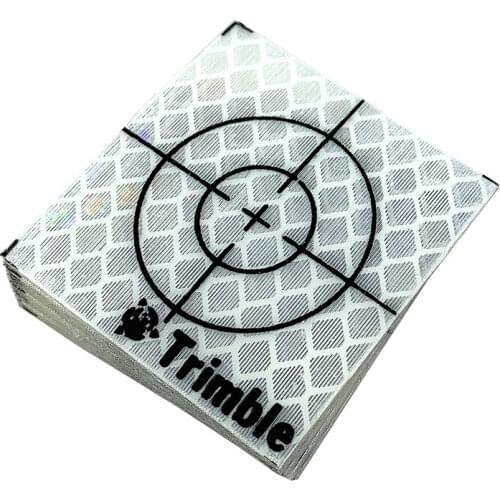 New 100pcs trimble Reflective Sheet 40*40MM 30*30mm Target sheet For sokkia nikon topcon Total Station surveying Tape Target