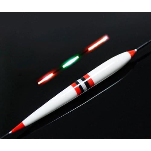Fishing Float Balsa Wood 240mm LED Electric High Sensitivity Float Light Night Fishing Tackle Luminous Electronic Accessories