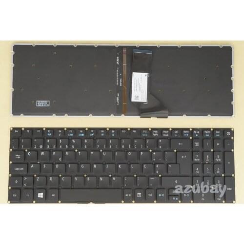 Portuguese Keyboard for Acer As VN7-572TG VN7-592G VN7-792G A715-71G A717-71G K50-10 K50-20 K50-30 P459-G2-M P459-G2-MG Backlit
