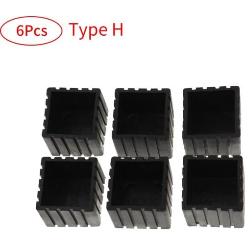 Chair Leg Floor Protectors Anti Slip Feet Cups Patio Garden Table End Caps Rubber Legs Covers Non Skid Foot Mat Home Accessories