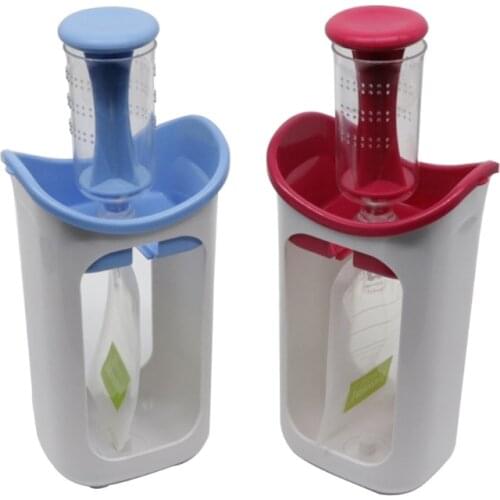 Squeeze Food Station Homemade DIY Baby Food Dispenser Storage Bags Food Maker 67JB