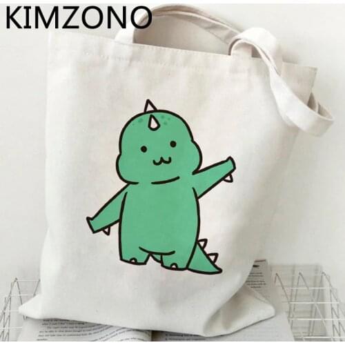 Dinosaur shopping bag shopper eco bolsa recycle bag shopper shopping bag boodschappentas sacola cabas