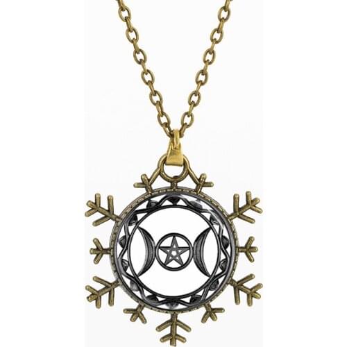 SUTEYI Charm Moon And Stars Choker Necklace Wiccan Art Picture Pendant Glass Cabochon Chain necklaces Jewelry