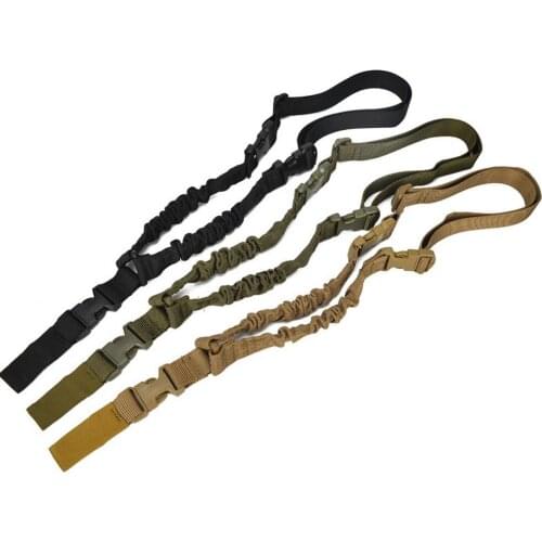 Tactical A Single Point Gun Rope Task Safe Ropes Adjustable Rifle Stock Gun Strap Gun Rope Strapping Belt Hunting Accessories