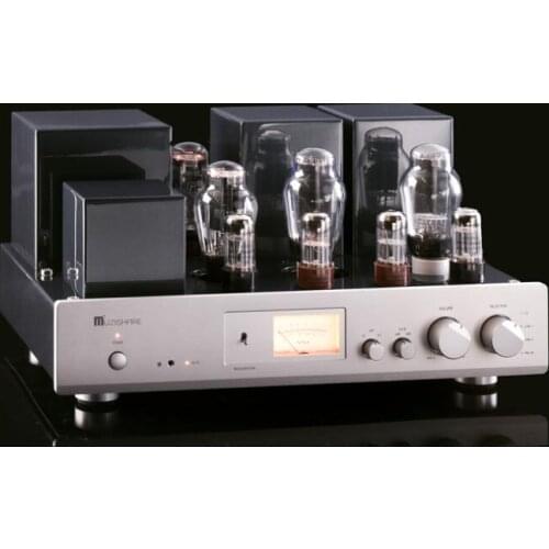 MUZISHARE X-300B vacuum tube Integrated amplifier pure rear stage tube amplifier with VU meter