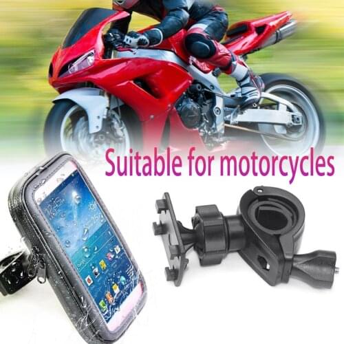 Bicycle Motorcycle Phone Holder Waterproof Case Bike Phone Bag For IPhone Xs 11 Samsung S8 S9 Mobile Stand Support Scooter Cover