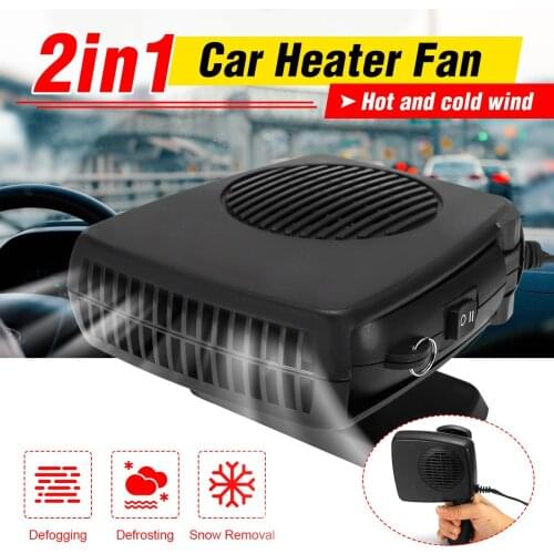 Air cooler fan 10 grip car heater 12V/24V 150-200W windshield demister defroster automatic heating cooling window drive Protabl