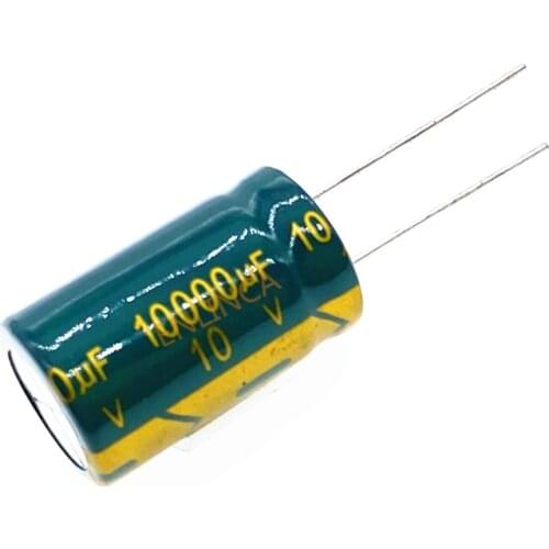 5pcs/lot 10v 10000UF 16*25aluminum Electrolytic Capacitor 10000uf 10v 20