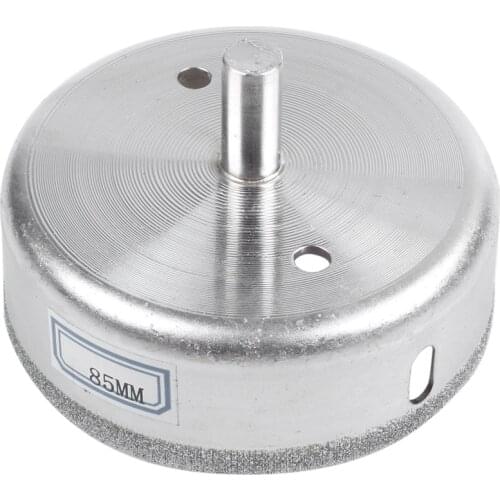 85mm Dia Diamond Hole Saw Drill Bit Cutter for Glass Ceramic Tile
