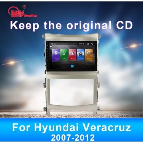 8 Inch Android 8.1 DSP 4G+64G For Hyundai Veracruz 2007-2012 Car Radio Multimedia Video Player Navigation GPS