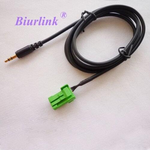 Biurlink 150CM Car Radio Aux Cable Adapter Audio Line 8Pin PLUG For Honda HAAXB Scosche