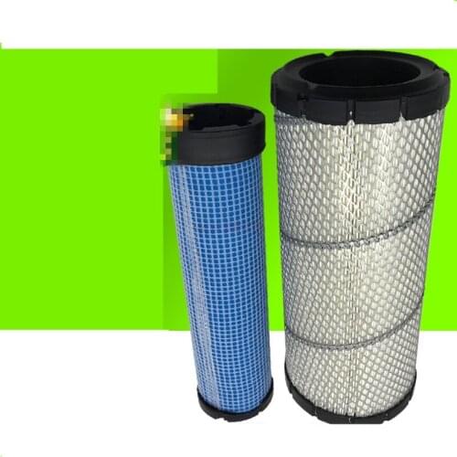 For Kobelco Hitachi ZAX100 110 120 130-6 excavator air filter element air filter air grid excavator accessories