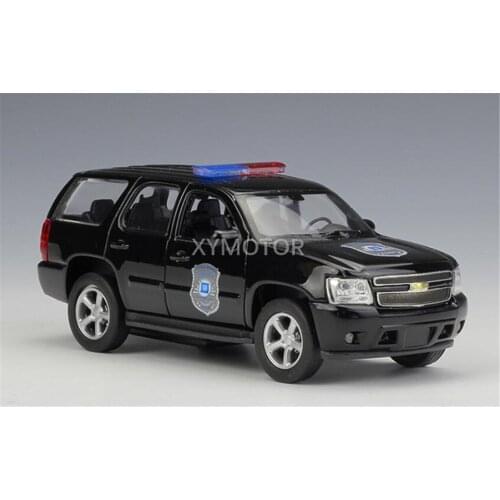 Welly 1/36 For 2008 CHEVROLET Tahoe Diecast Car model Boys Gift Gift Toys Display Black Metal,Plastic,Rubber