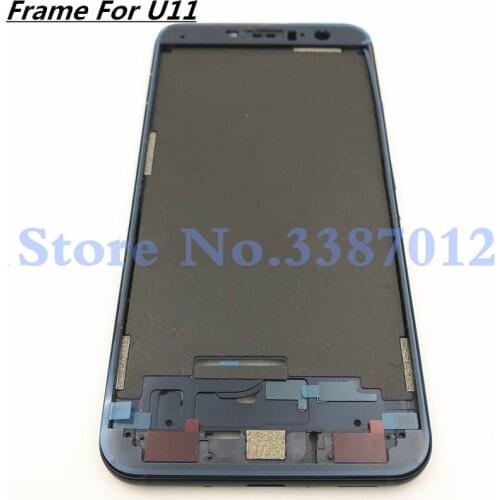 Original Middle Frame For HTC U11 U-3w U-1w Front Housing Bezel Repair Parts Replacement