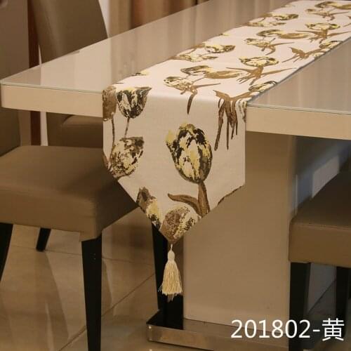 Proud Rose Luxury Table Runner Table Coth European Jacquard Bed Flag Table Flag Fashion Household Adornment Supplies