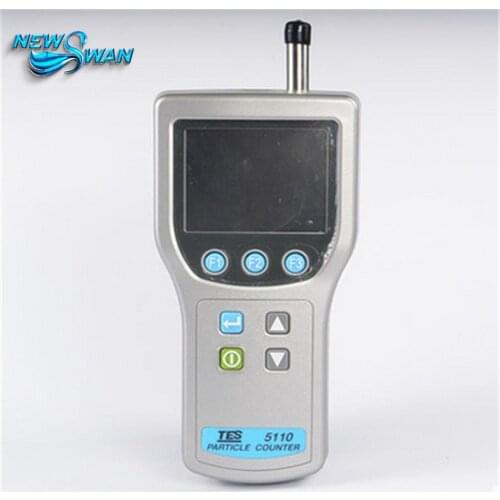 TES-5110 Particle Counter With 6 Particle Size Channels Air Particle Counter With Digital Display High Precision Indoor Air Qual