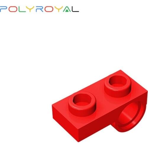 POLYROYAL Building Blocks Technical Parts 1x2 with a hole plate on the bottom side Compatible With brands toy for children 18677