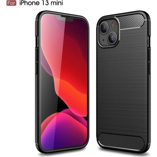 For iPhone 13 mini Case Slim Rugged Hybrid Armor Shockproof Hybrid Soft Rubber Silicone Phone Cases For iPhone13 mini Cover Case