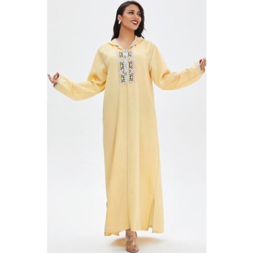 U-cnEid Mubarak Kaftan Abaya Dubai Turkey Hijab Muslim Dress Islamic Clothing Abayas For Women Robe Musulman De Mode Djellaba
