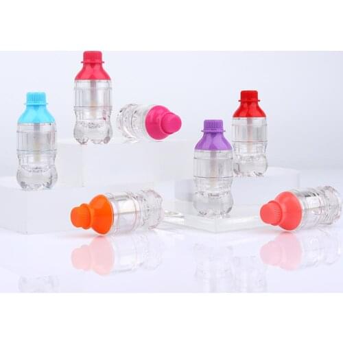 1pcs 5ml Novelty Coke Bottle Lip Gloss Tube Bottle Empty Lipstick Tube Plastic Transparent Lip Gloss Cosmetic Packaging Containe