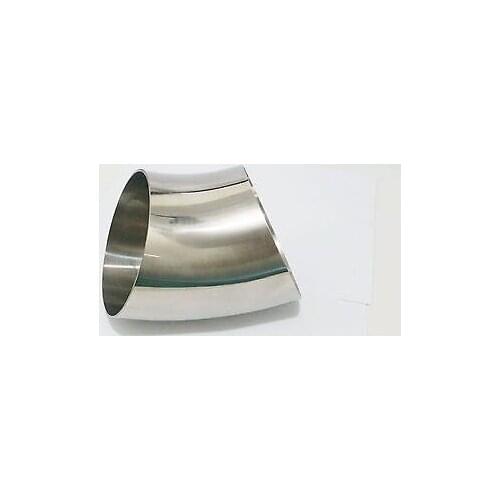 129mm O/D 304 Stainless Steel Sanitary Weld 45 Degree Elbow Pipe Fitting Homebrew