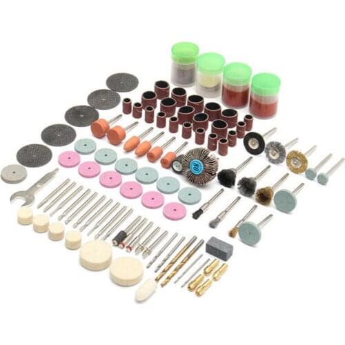 142pcs Electric Grinder Rotary Tool Accessories Kit Mini Rotary Power Drill Multifunction Tool
