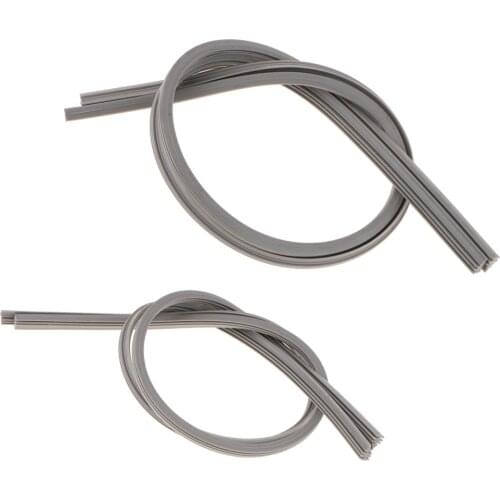 4pcs Car Window Wind-shield Wiper Blade Strips 26inch + 24inch